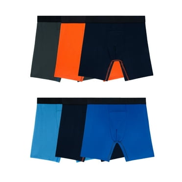 Fruit of the Loom Men's 360 Stretch Performance Boxer Briefs, Quick Dry and Moisture Wicking