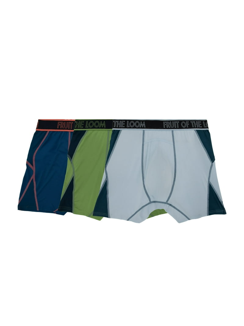 Fruit of the Loom Men's 360 Stretch Performance Boxer Briefs
