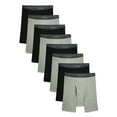 thumbnail image 1 of Fruit of the Loom Men's 5+3 Bonus Pack CoolZone Black and Gray Boxer Briefs, 1 of 7