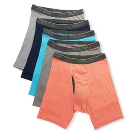 Fruit of the Loom Men's Boxer Briefs Black & Gray 7-Pack