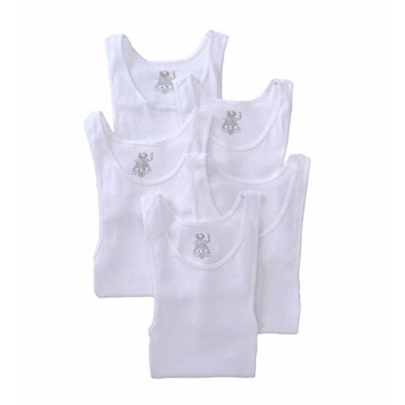 Fruit of the Loom Men's 5pk White A-Shirt - M