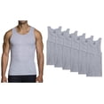 thumbnail image 1 of Fruit of the Loom Men's 6-Pack A-Shirts, Grey, XX-Large, 1 of 1