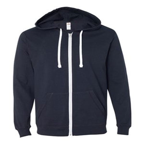 Fruit of the Loom Sofspun® Full-Zip Hooded Long Sleeve T-Shirt