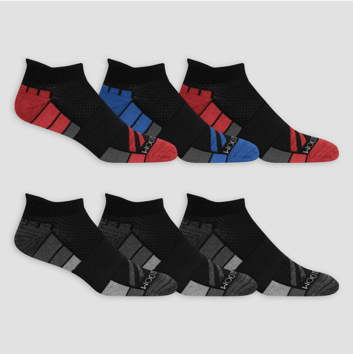 Amazon.com: Fruit of the Loom Athletic No Show Socks for Men