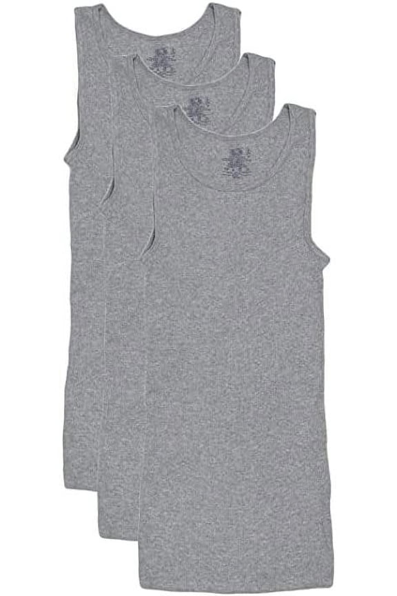 Men's A-Shirt Multipack Large, Grey