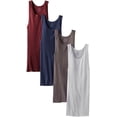 thumbnail image 1 of Fruit of the Loom Men's A-Shirt (Pack of 4), Assorted, Small, 1 of 3