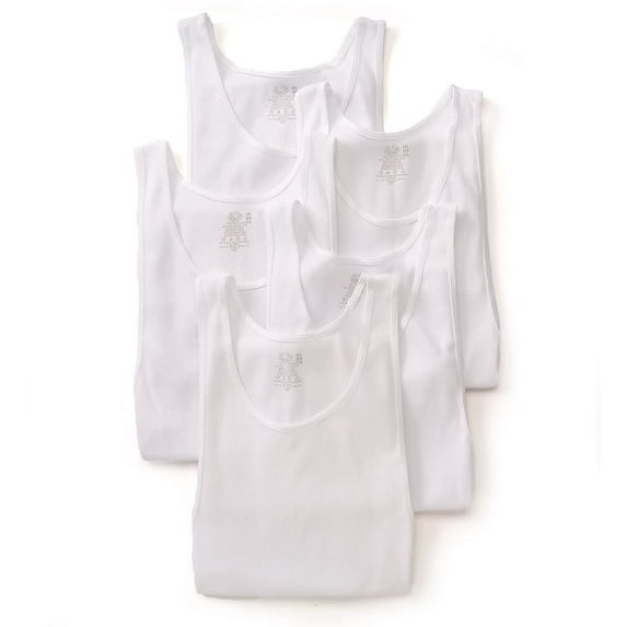 Fruit of the Loom Men's A Shirt, White, Small (5pk)