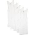 thumbnail image 1 of Fruit of the Loom Men's A Shirts, White, (Pack of 5) XLarge, 1 of 2