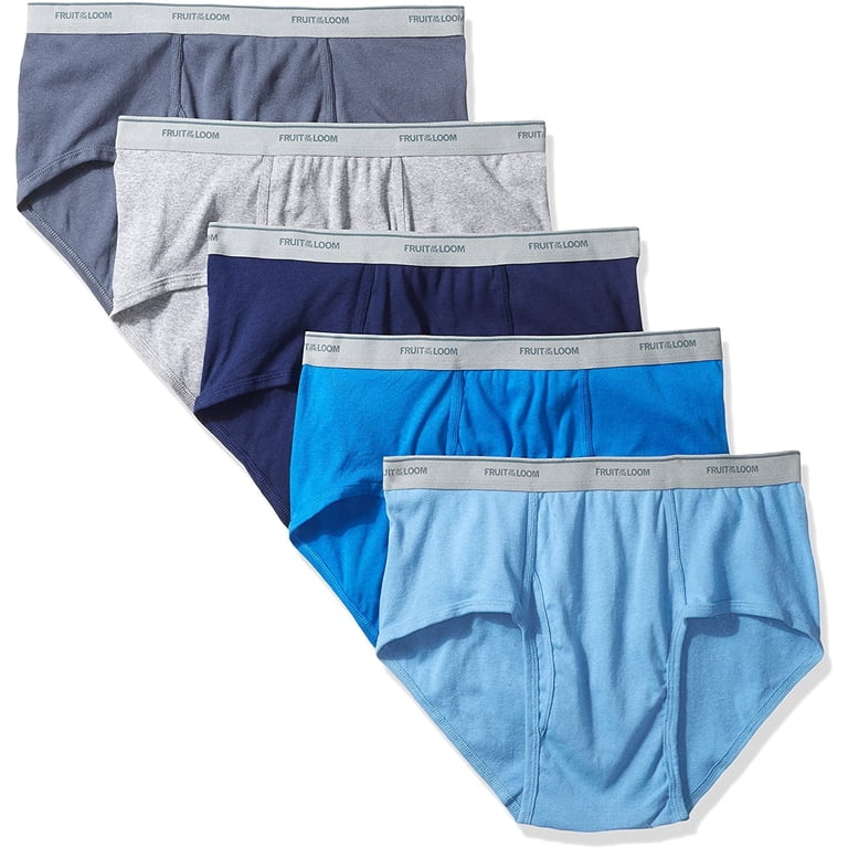 Fruit of the Loom Men's Fashion Mid Rise Briefs, Ultra-Soft