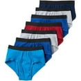 thumbnail image 1 of Fruit of the Loom Men's Assorted Cotton Fashion Briefs 8-Pack (Small (28-30")), 1 of 2