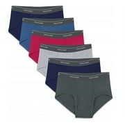 Fruit of the Loom Men's Assorted Fashion Briefs, Extended Sizes, 5 Pack