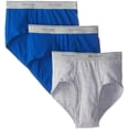 thumbnail image 1 of Fruit Of The Loom Men's Assorted Fashion Mid-rise Brief, PACK OF 3, ASSORTED, XL, 1 of 5