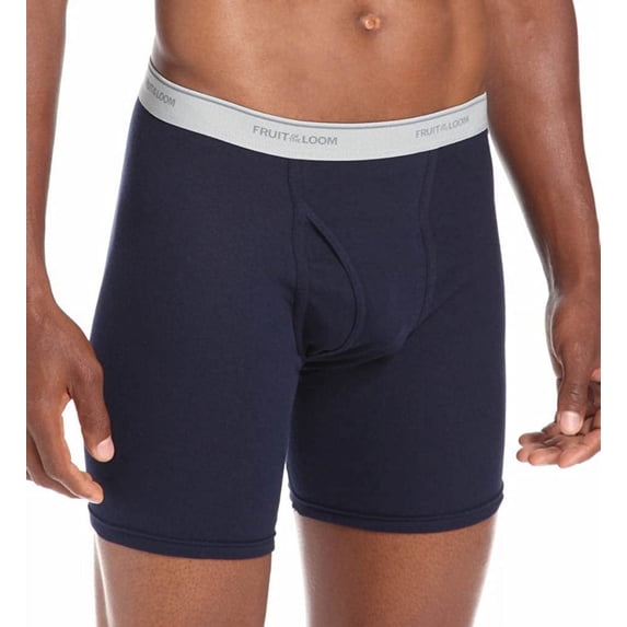 Fruit of the Loom Men's Assorted Traditional Fly Boxer Briefs Pack of 6