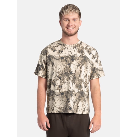 Fruit of the Loom Men’s Pajama Sleep French Terry T‑Shirt, S‑2XL