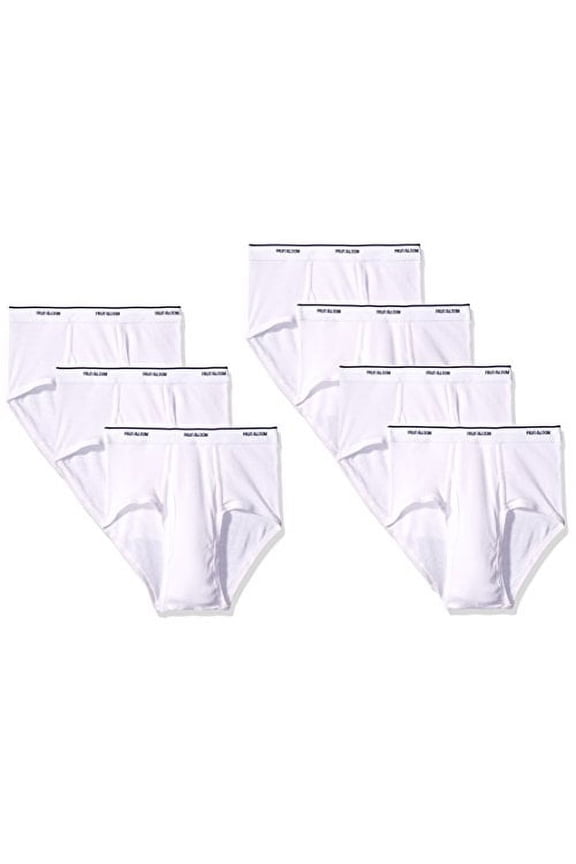 Men's Basic Brief , White, XX-Large(Pack of 7)