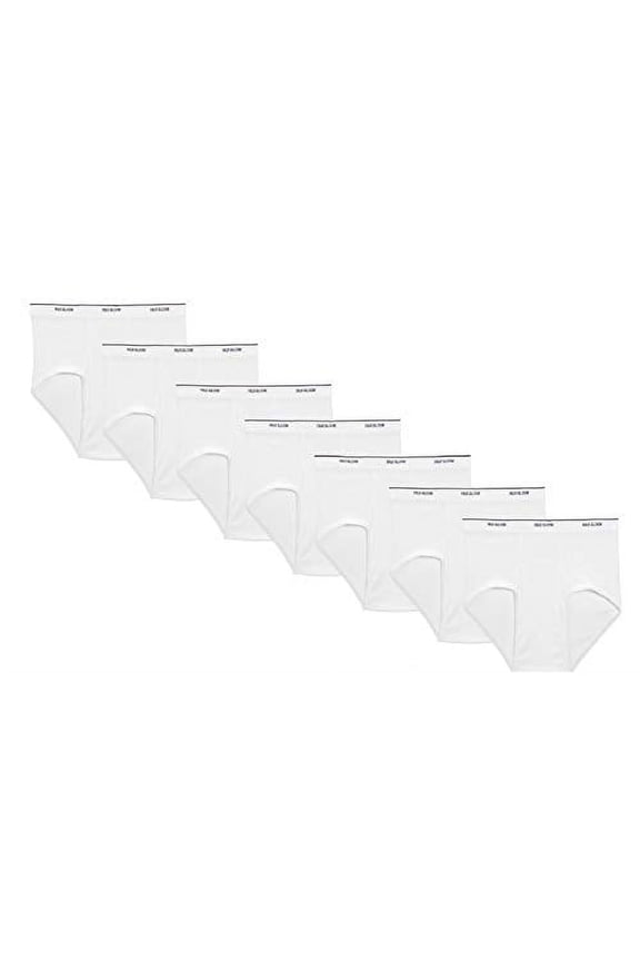 Men's Basic White Brief Multipack