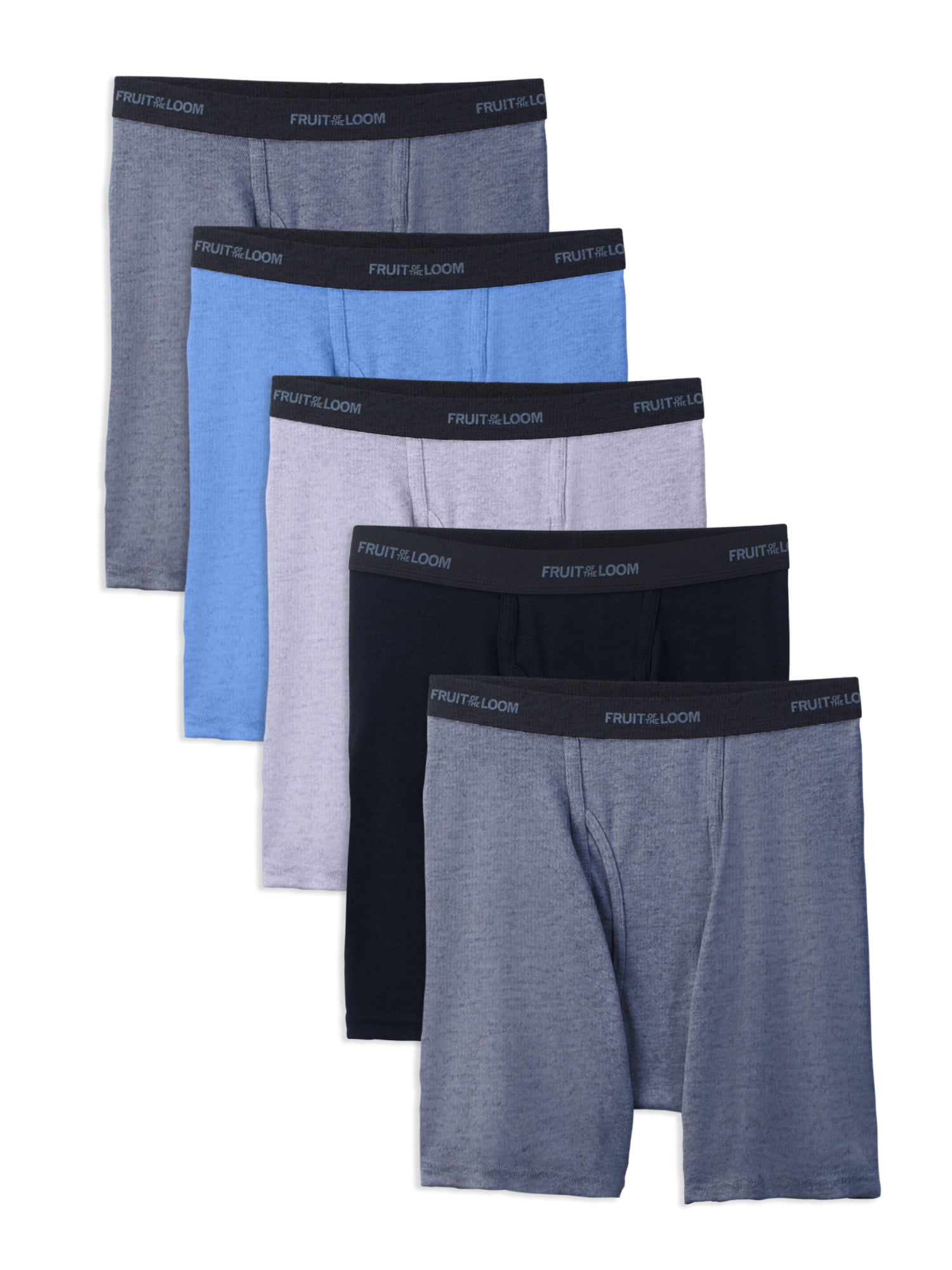 Fruit of the Loom Men's Breathable Beyondsoft Boxer Briefs, 5 Pack