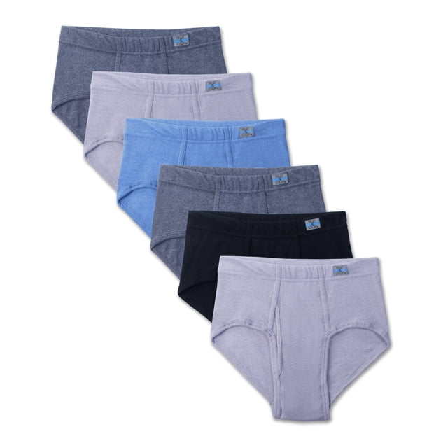 Fruit of the Loom Men's Beyondsoft Mid-Rise Fashion Briefs, 6 Pack ...