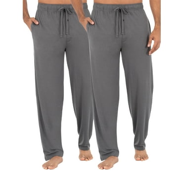 Fruit of the Loom Men's Beyondsoft Knit Pajama Pants 2-Pack Bundle, Size S-5XL