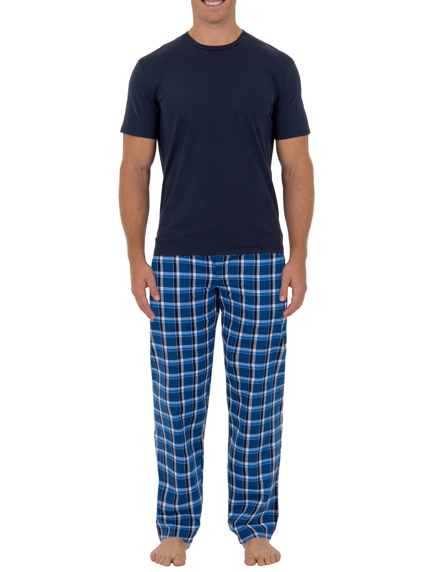Fruit of the Loom Men's Big Size Microsanded Woven Sleep Pant with ...