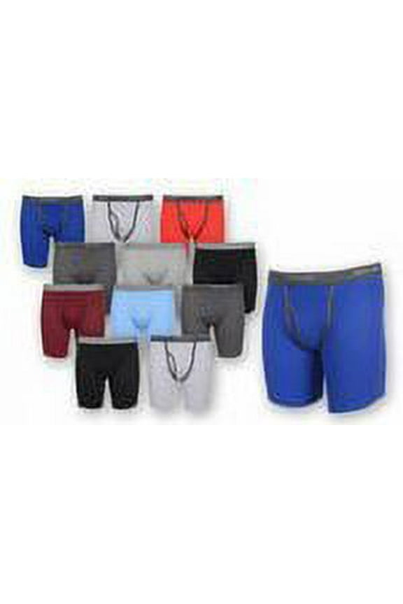 Men's Boxer Briefs 12-Pack Signature Ring Spun Cotton