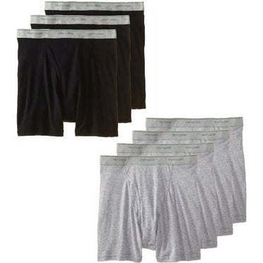 Fruit of the Loom Men's Boxer Briefs 4 Pack, Assorted - X-Large