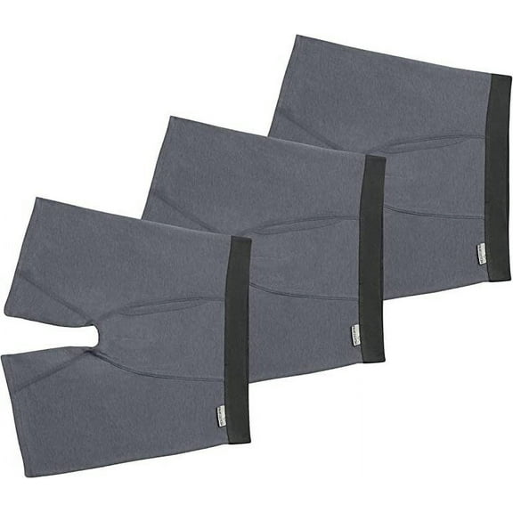 Fruit of the Loom Men's Boxer Briefs Crafted Comfort Stretch 12-Pack Black Heather 2XL