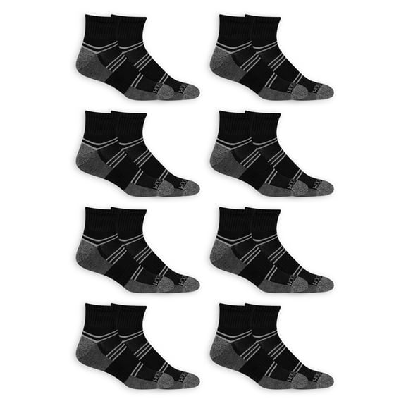 Fruit of the Loom Men's Breathable Ankle Socks 8 Pack