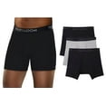 thumbnail image 1 of Fruit of the Loom Men's Breathable Cotton Micro-Mesh Boxer Briefs, 3-Pack, 1 of 6