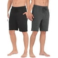 thumbnail image 1 of Fruit of the Loom Men's Breathable Mesh 2-pack Pajama Shorts, 1 of 6
