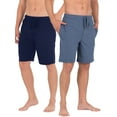 thumbnail image 1 of Fruit of the Loom Men's Breathable Mesh 2-pack Pajama Shorts, 1 of 6