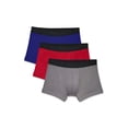 thumbnail image 1 of Fruit of the Loom Men's Breathable Micro-Mesh Short Leg Boxer Briefs, 3-Pack, 1 of 10