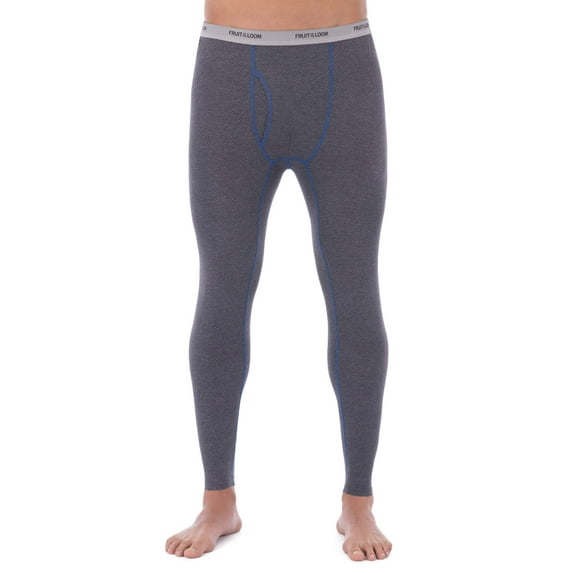 Fruit of the Loom Men's Breathable Super Cozy Thermal Pant Underwear for Men