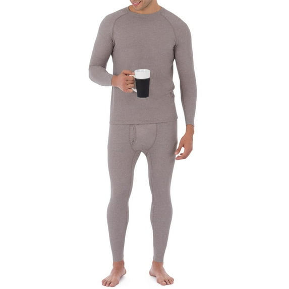 Fruit of the Loom Men's Breathable Super Cozy Thermal Shirt Underwear for Men
