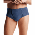 thumbnail image 1 of Fruit of the Loom Men's Brief Pack of 3 Stripes & Solids, Large, 1 of 1