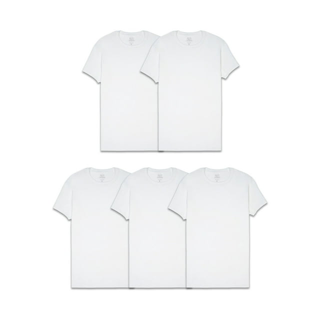 Fruit of the Loom Men's CoolZone Crew Undershirts, 5 Pack