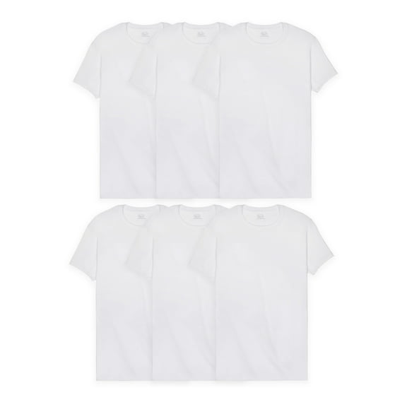 Fruit of the Loom Men's CoolZone Crew Undershirts, 6-Pack