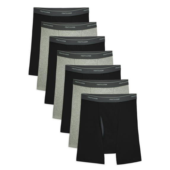 Fruit of the Loom Men's CoolZone Fly Boxer Briefs, 7-Pack