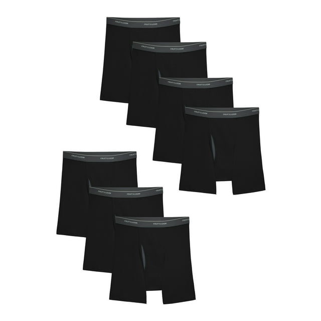 Fruit of the Loom Men's CoolZone Fly Boxer Briefs, 7-Pack
