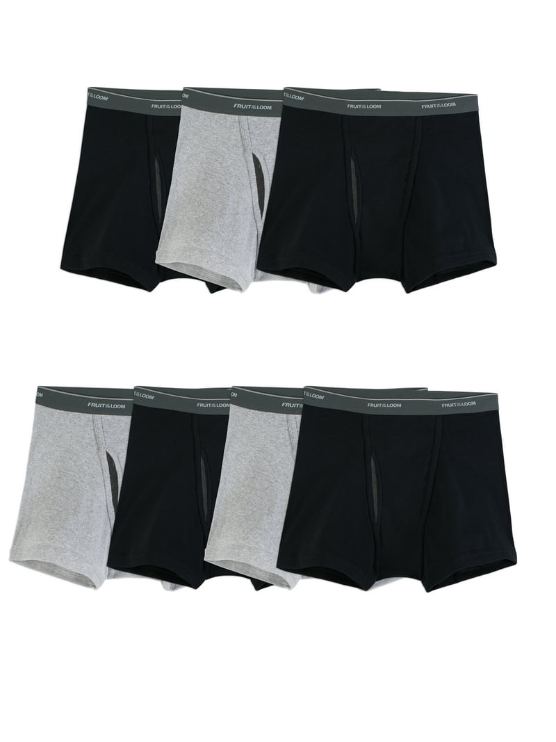Fruit of the Loom Men's CoolZone Short Leg Boxer Briefs, 7-Pack