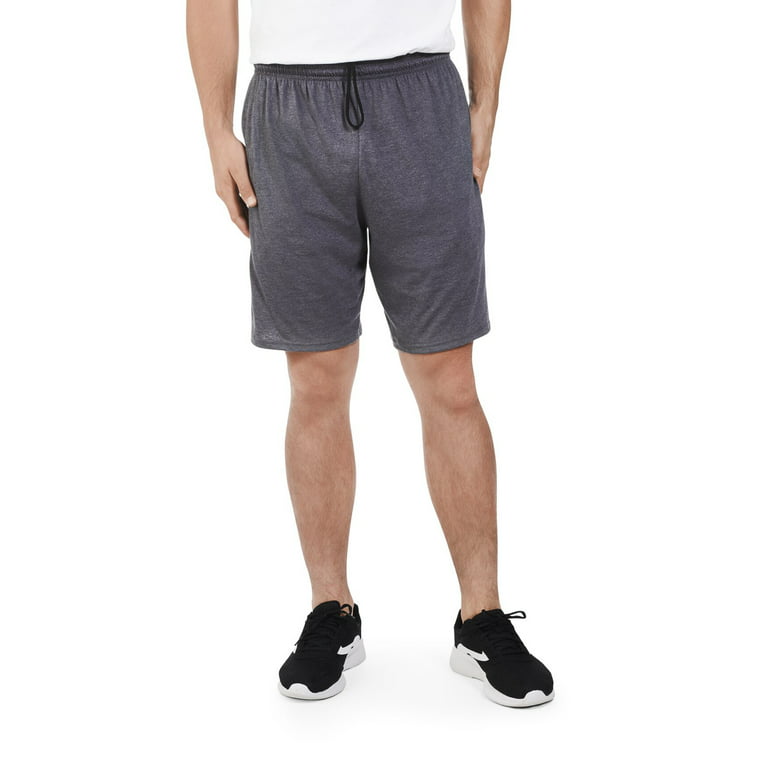 Fruit of the Loom Men’s Cotton Blend Jersey Knit Lounge Shorts with Pockets  and Drawstring