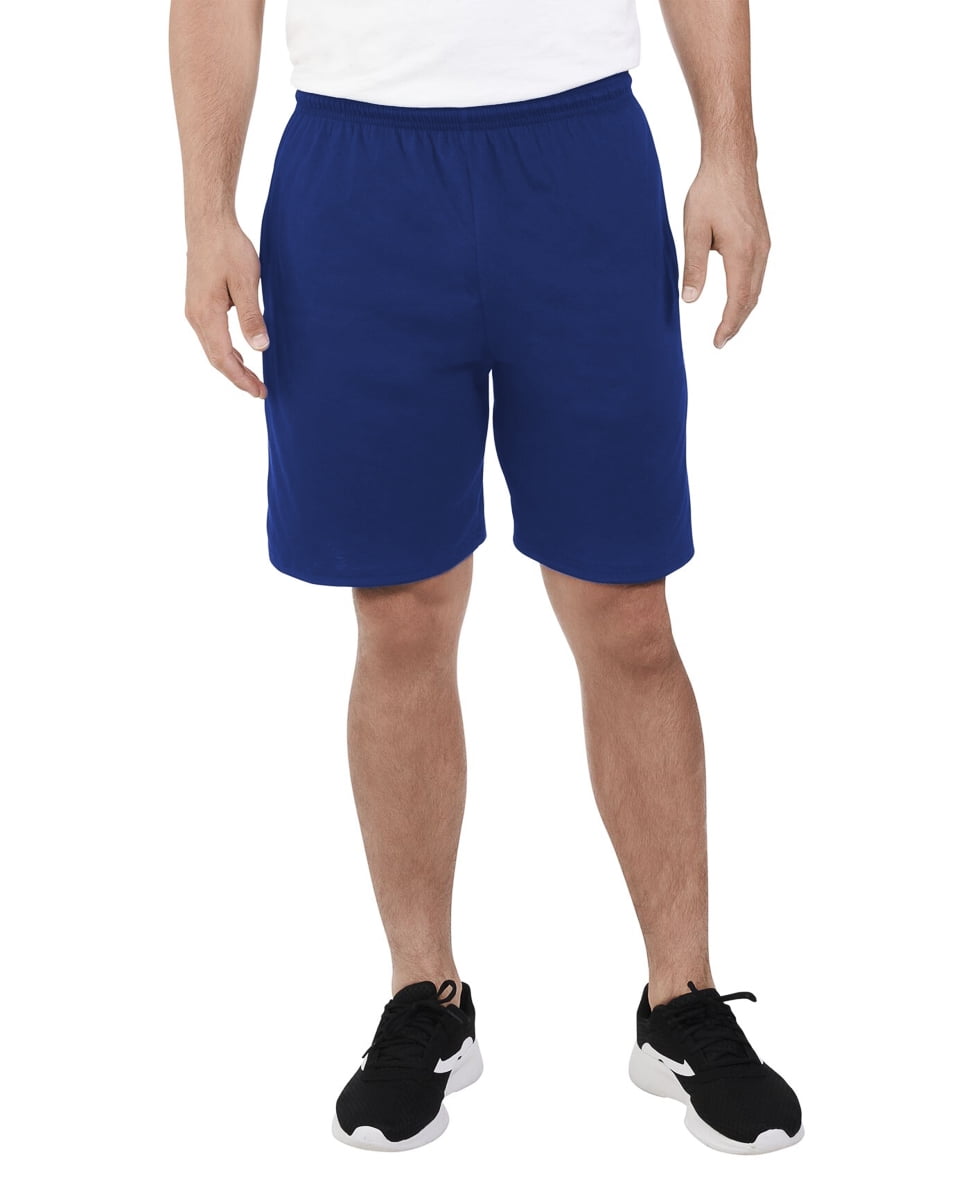 Big Men's Platinum Jersey Shorts with Side Pockets - Walmart.com