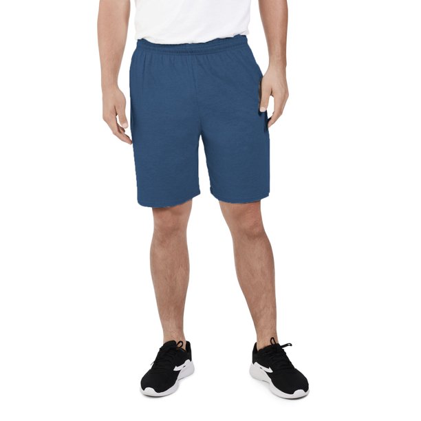 Fruit of the Loom Men’s Cotton Blend Jersey Knit Lounge Shorts with Pockets and Drawstring
