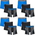 thumbnail image 1 of Fruit of the Loom Men's Cotton Performance Boxer Briefs 12 Pack, 1 of 6