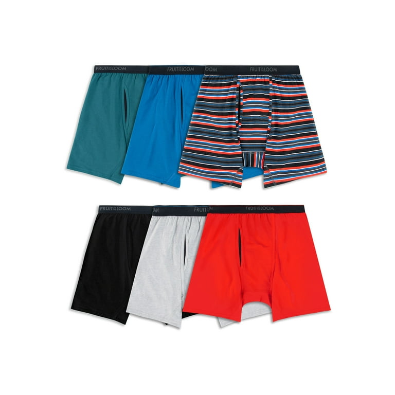 Fruit of the loom men's hot sale boxer briefs