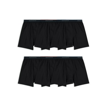 Fruit of the Loom Men's Cotton Stretch Boxer Briefs, 6-Pack