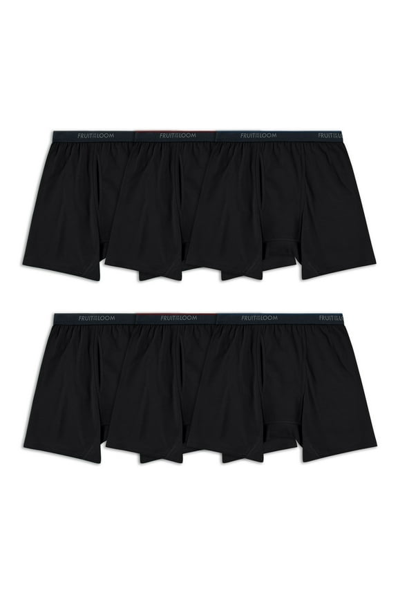 Men's Cotton Stretch Boxer Briefs, 6-Pack