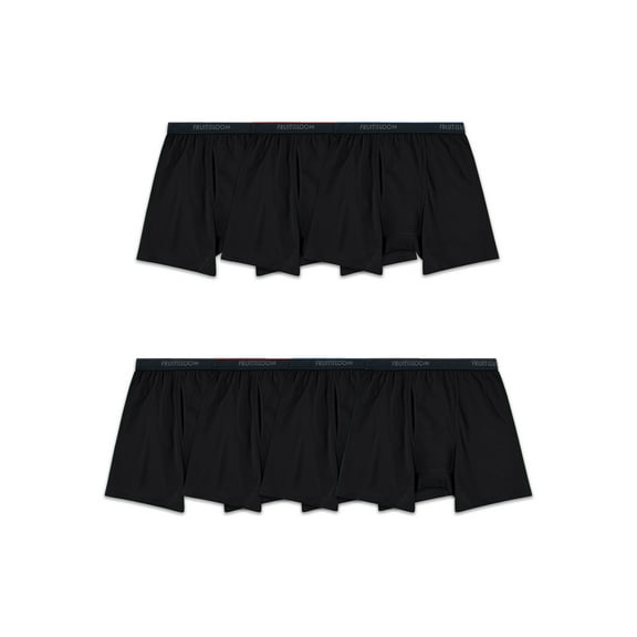 Fruit of the Loom Men's Cotton Stretch Boxer Briefs, 7-Pack