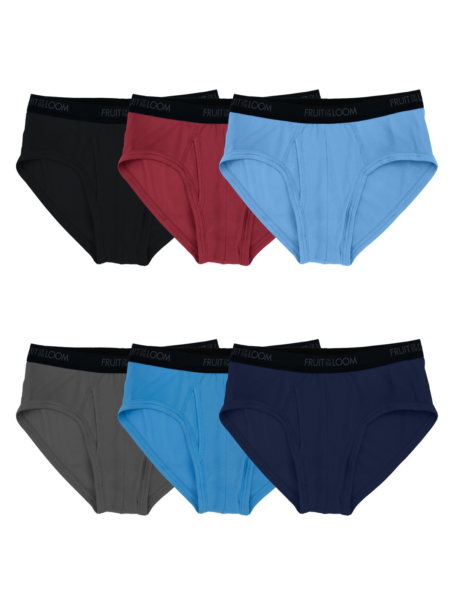 Lサイズ FRUIT OF THE LOOM × OPTSTUFF Fruit of the Loom Men's Cotton Stretch Briefs, 6-Pack - Walmart.com