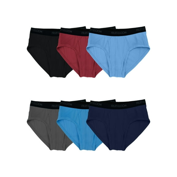 Fruit of the Loom Men's Cotton Stretch Briefs, 6-Pack
